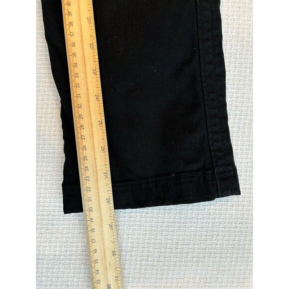 hollister cargo pants Unisex 28x30 black vintage 90s Y2K grunge goth punk Preppy - Picture 6 of 9